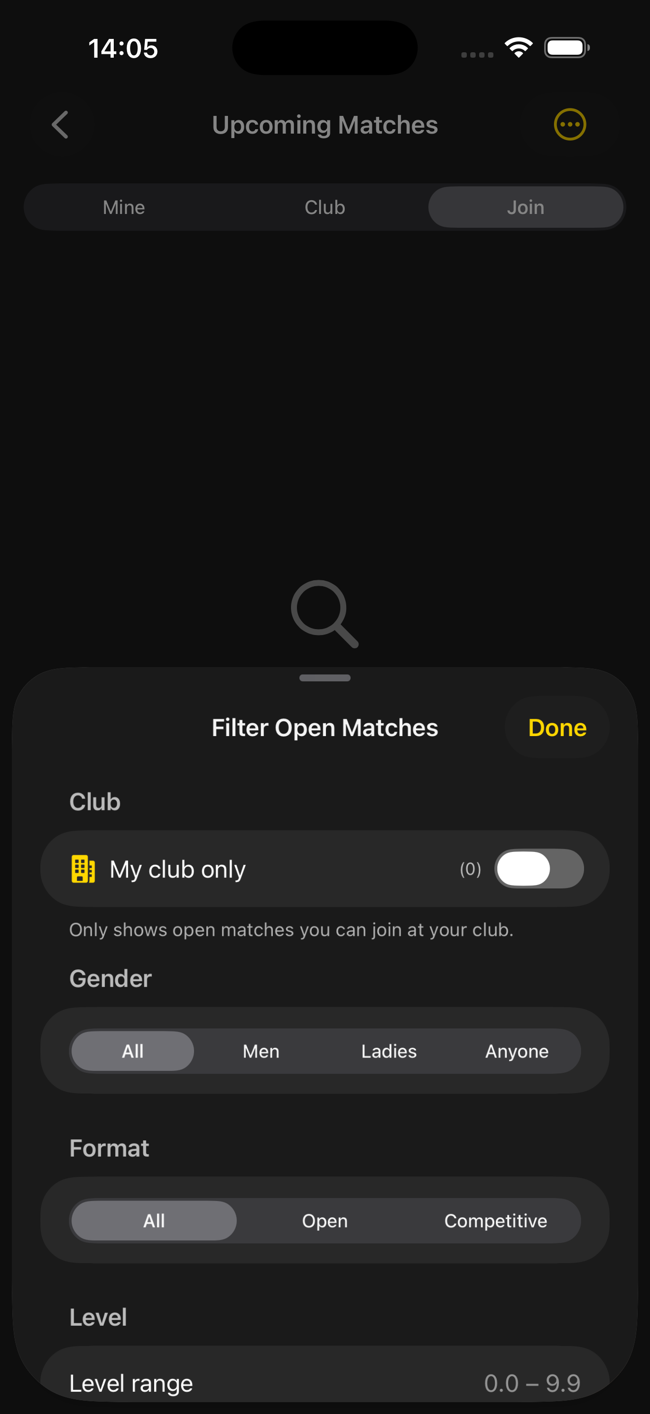 Join board filter sheet